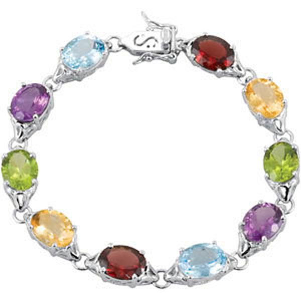 Multi Gemstone Bracelet Multi Gemstone Bracelet